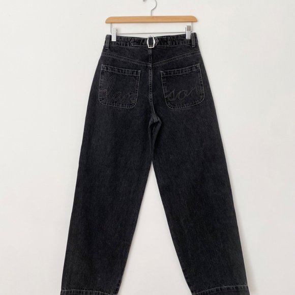 Damson madder drew cargo broderie jeans - Picture 9 of 10